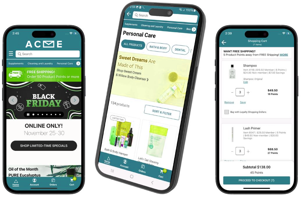 melaleuca e-commerce